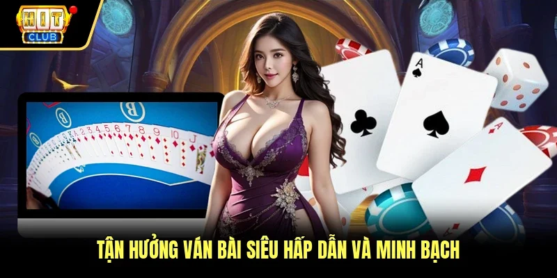 Không gian game bài tại Hitclub